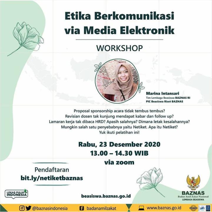 Workshop 'Etika Berkomunikasi via Media Elektronik'