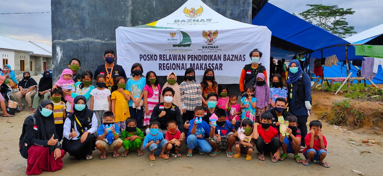 Relawan Pendidikan BAZNAS Regional Makassar